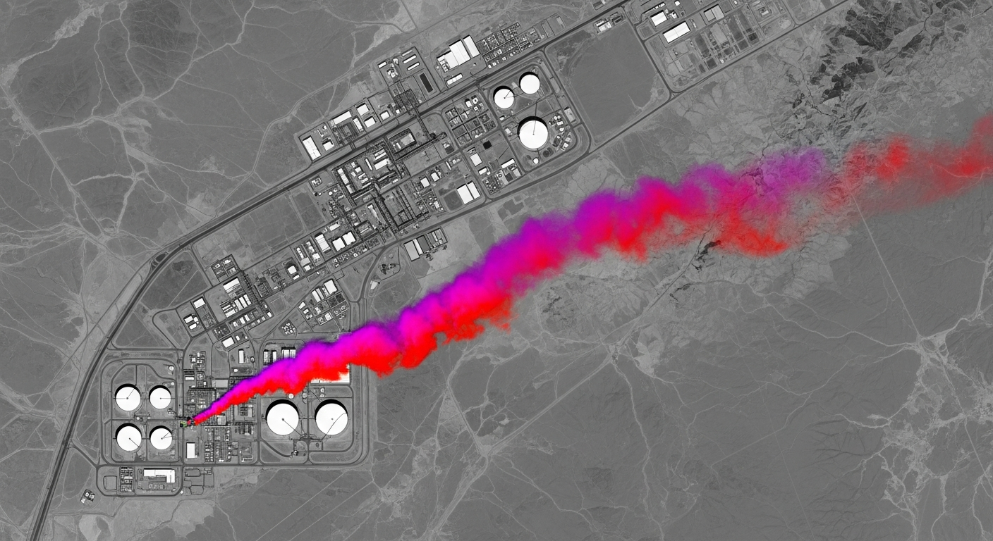 Pipeline to plume · methane