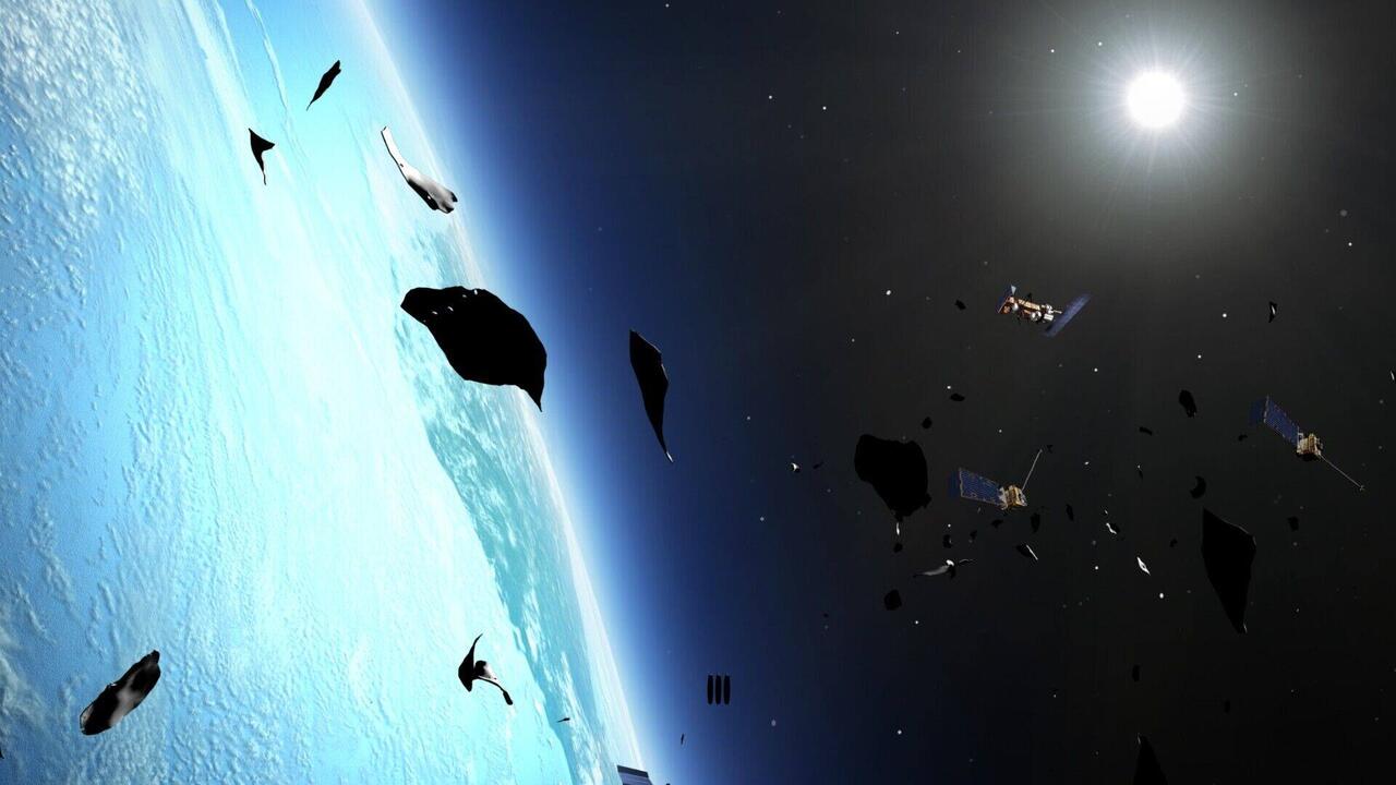 Orbital debris cloud after a kinetic ASAT impact